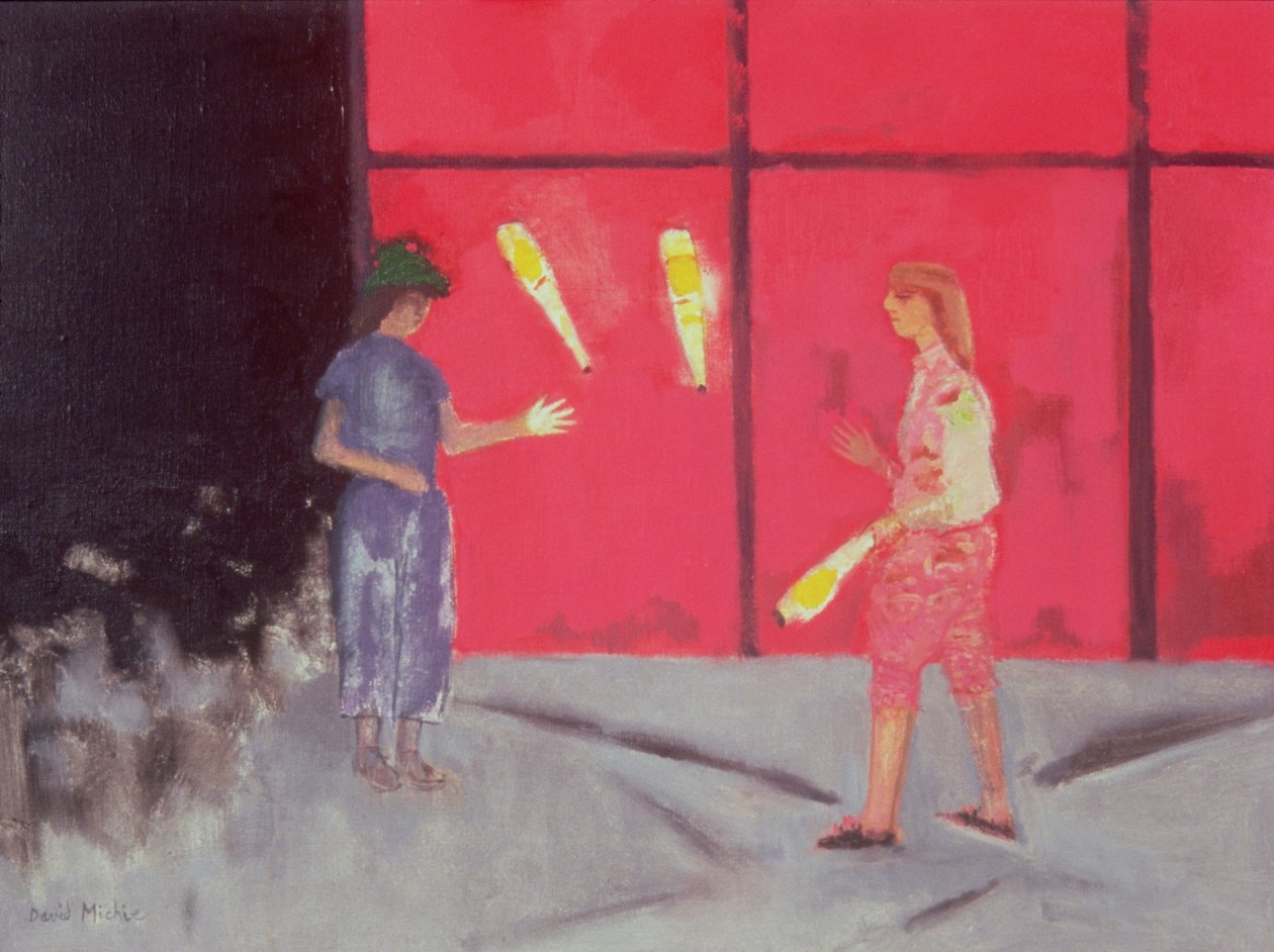 Sjøglere på Beaubourg av David Alan Redpath Michie