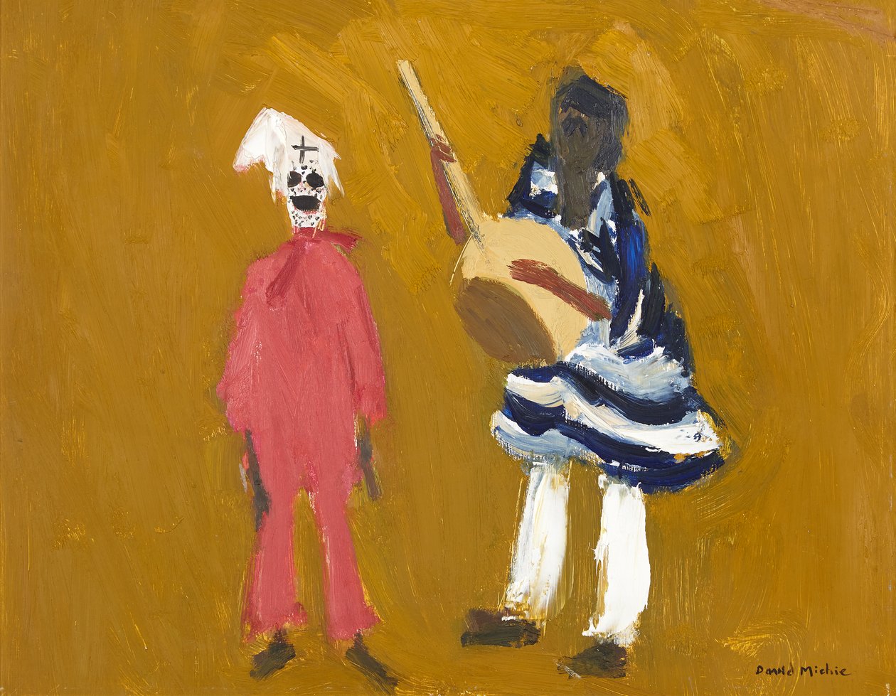 Musiker og klovn, Le Grand Ballet de Senegal av David Alan Redpath Michie