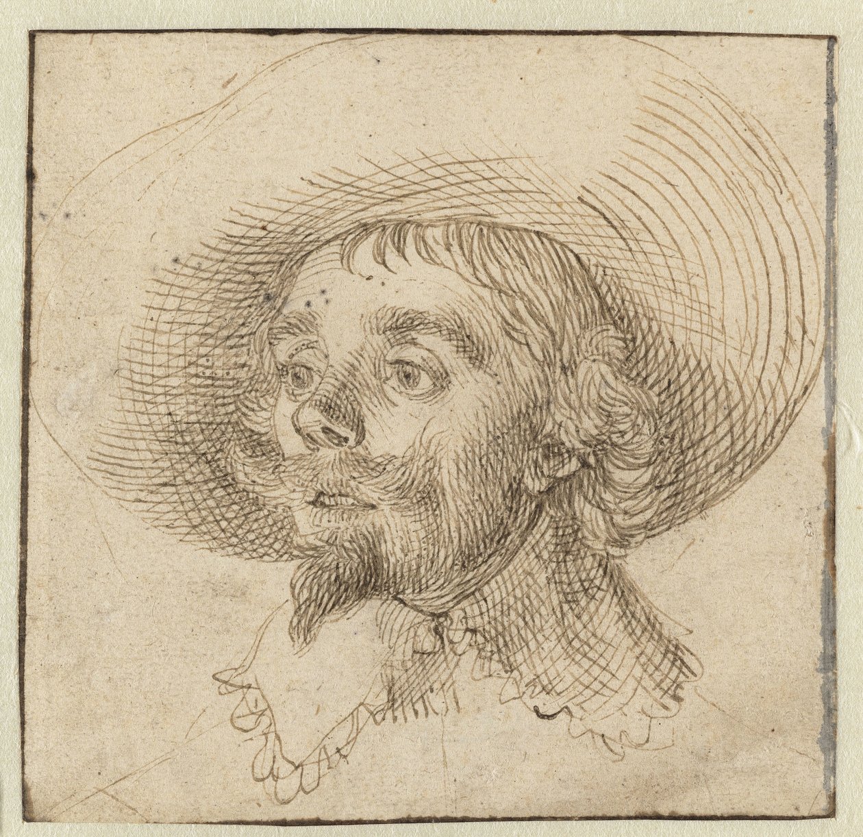 Portrett av Hendrick Cornelisz Vroom (?) av David Bailly (attributed to)