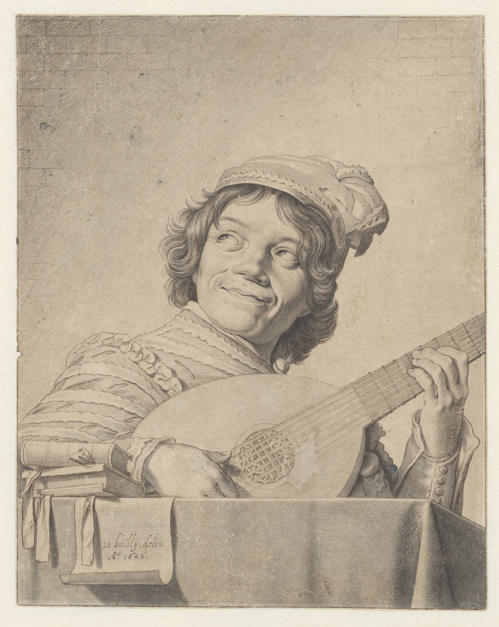 Lutespilleren av David Bailly