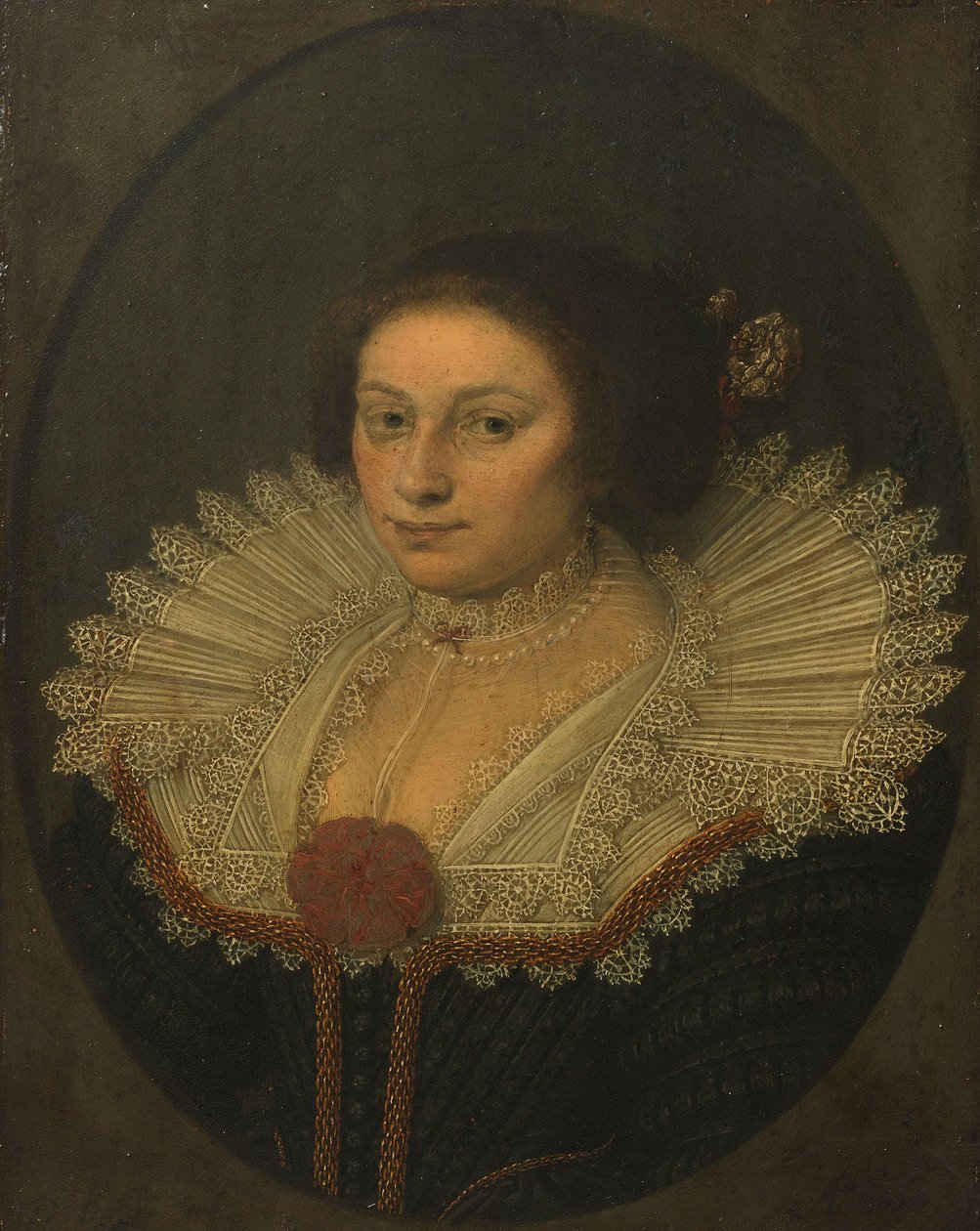 Portrett av Aertje Witsen (1599-1652) av David Bailly