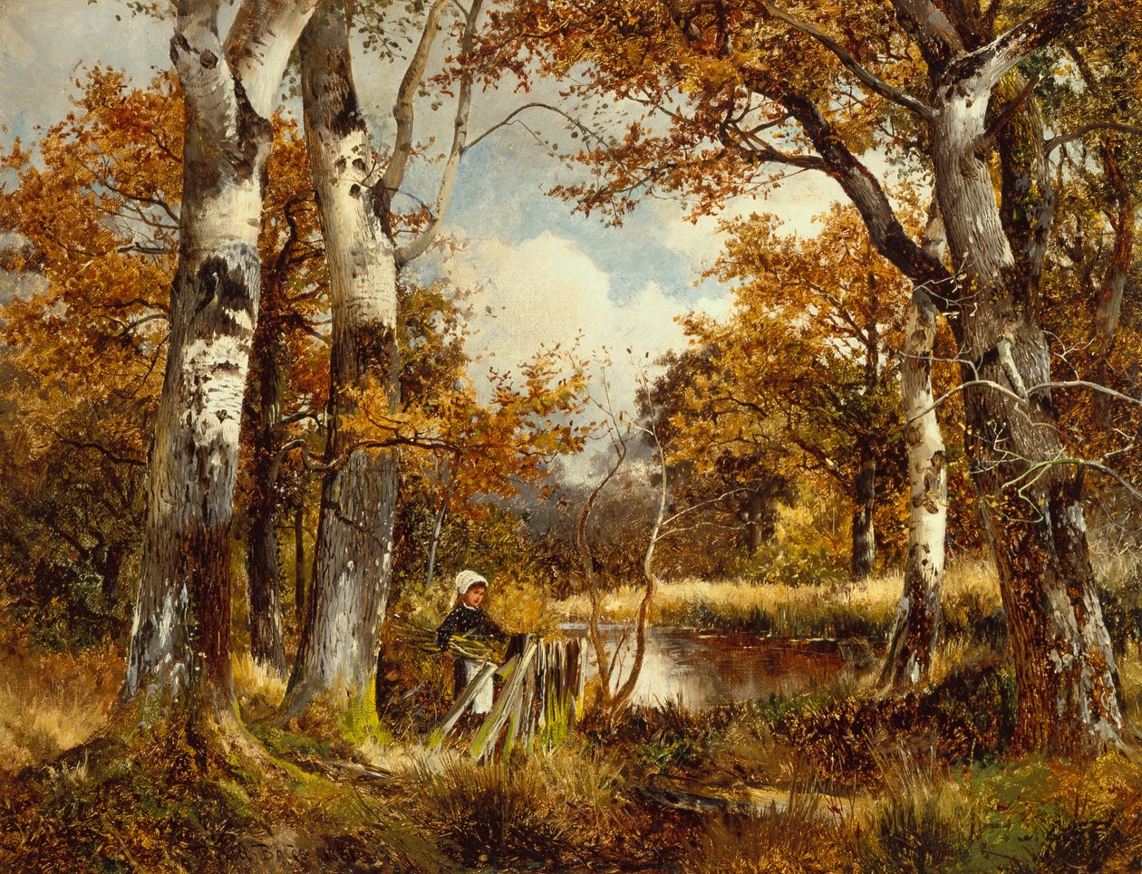 En Warwickshire Streamlet av David Bates