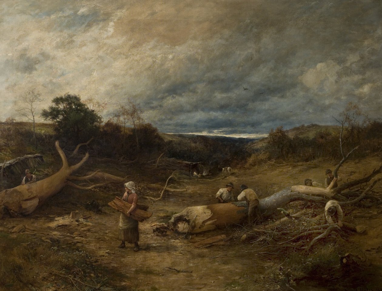 Hearts of Oak, 1891 av David Bates