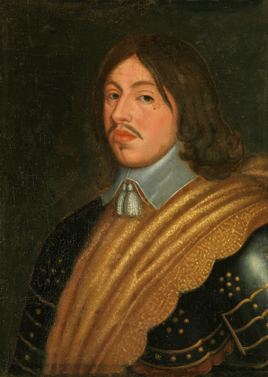 Portrett av kong Karl X Gustav av Sverige 1622-1660, ca. 1650-1660. av David Beck