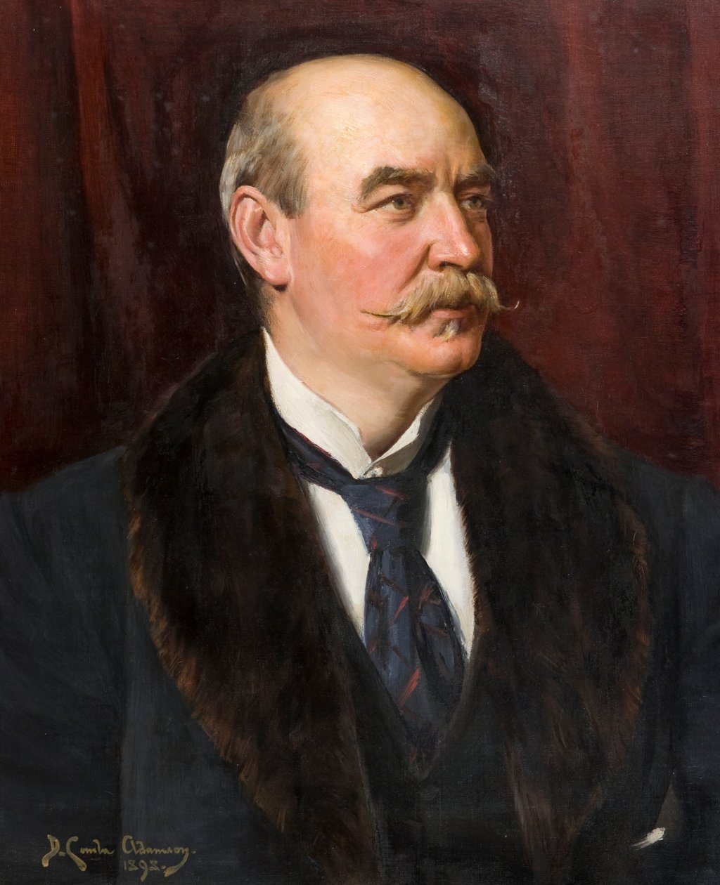 Portrett av James Russell (Dundee Chemist) av David Comba Adamson