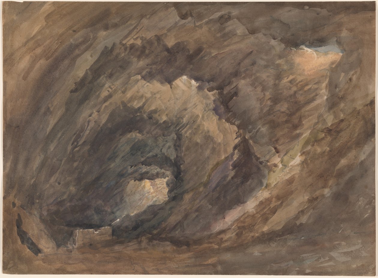 Grotte interiør av David Cox