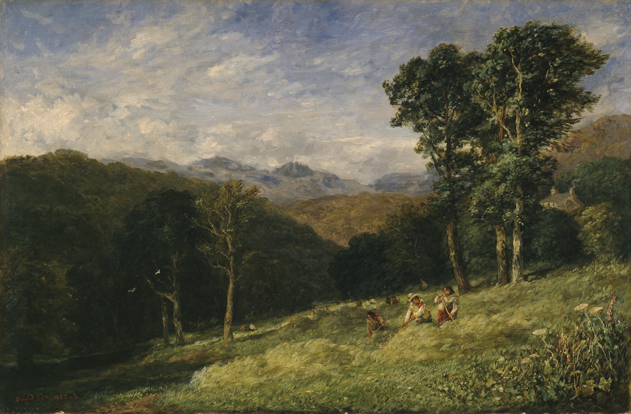 Høsting nær Conway av David Cox