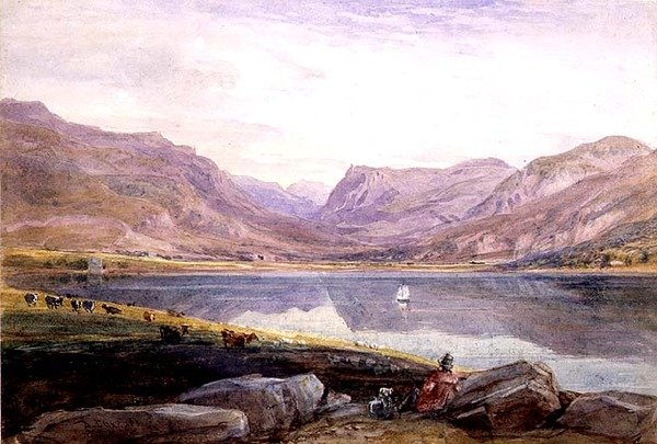 Tal-y-llyn, Nord-Wales av David Cox