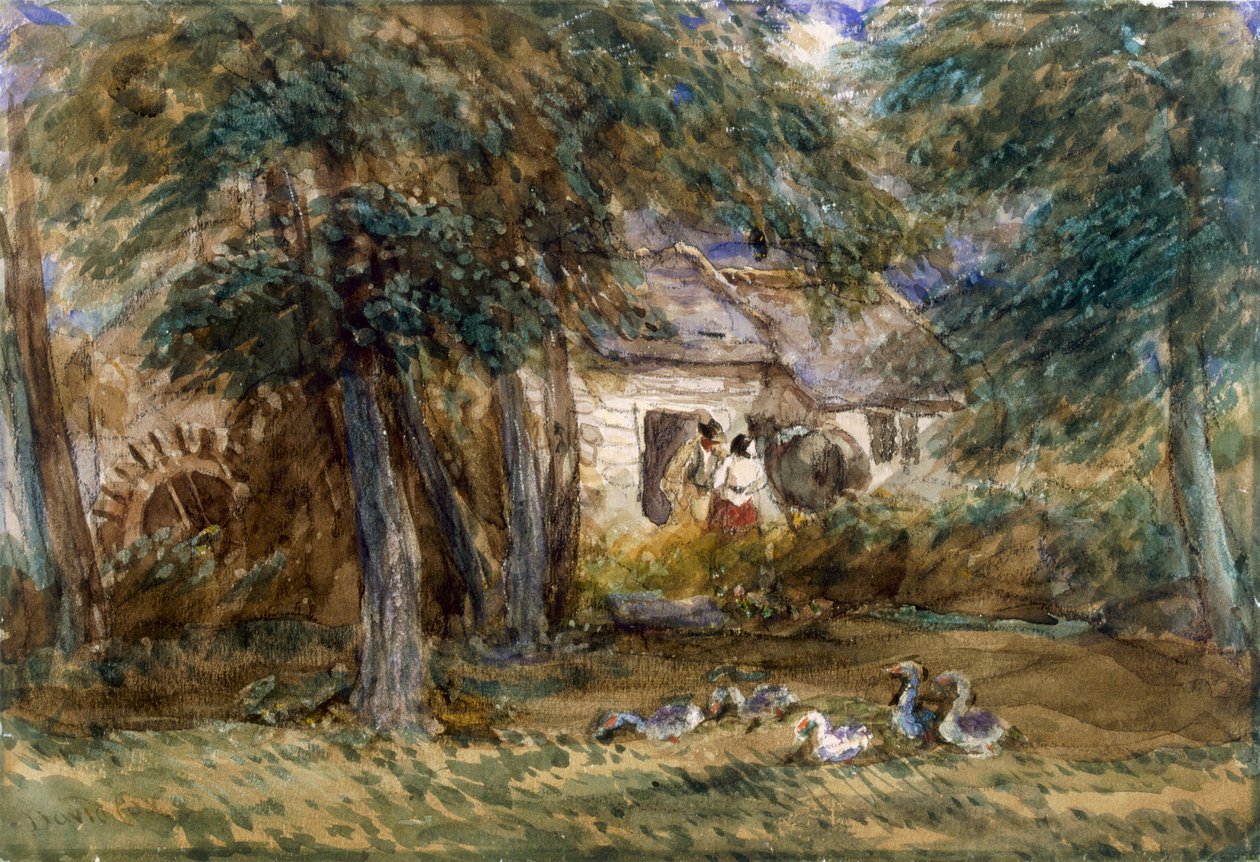Vannmølle av David Cox