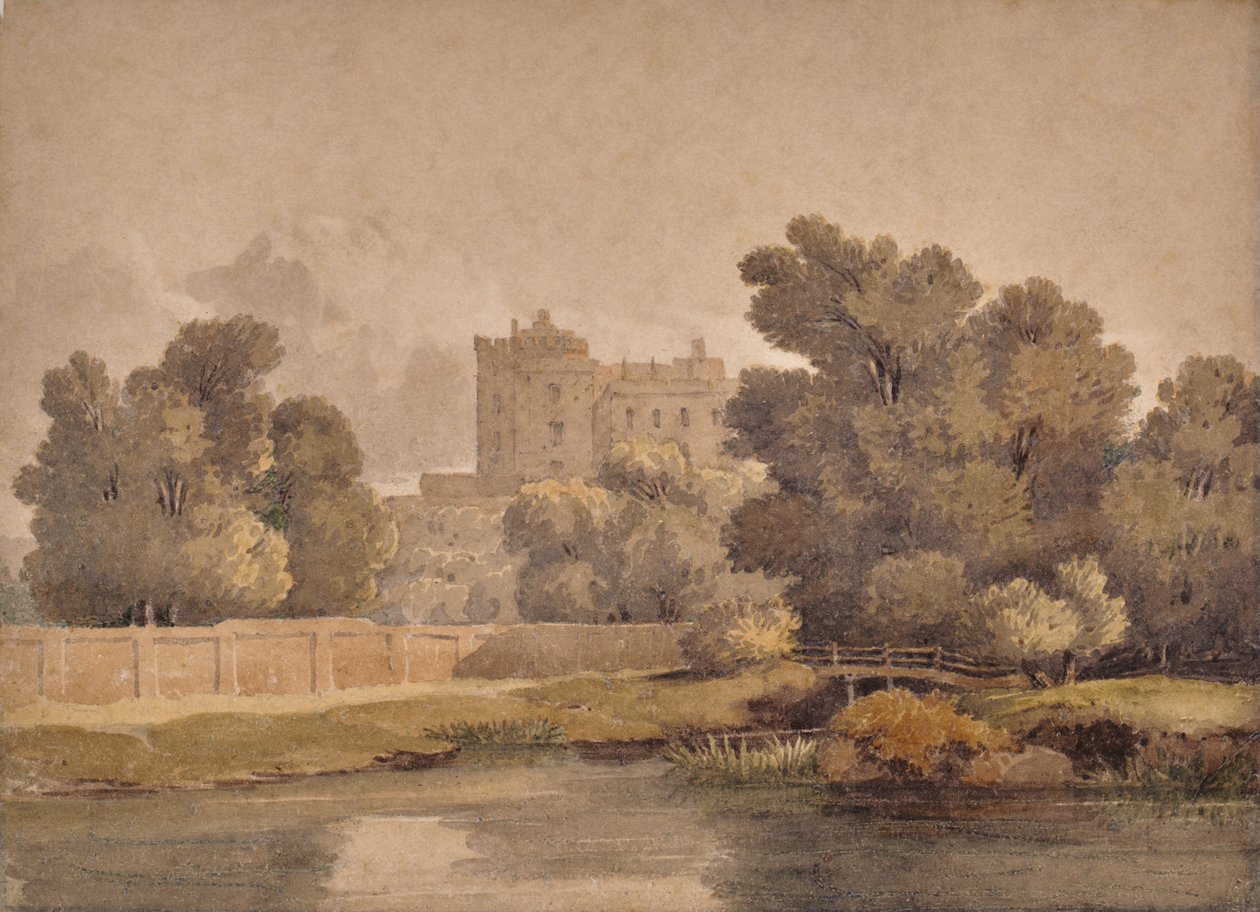 Windsor slott av David Cox