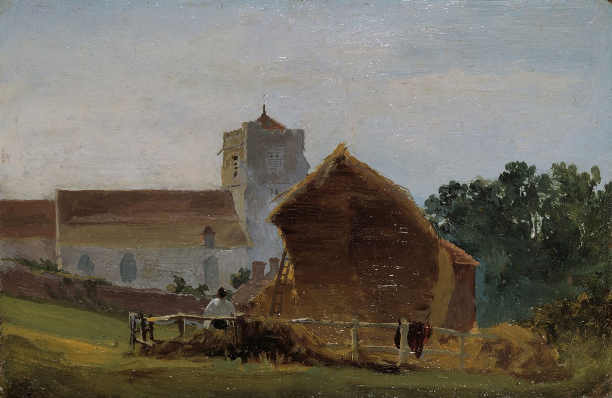 All Saints Church, Hastings, 1812. av David Cox the elder