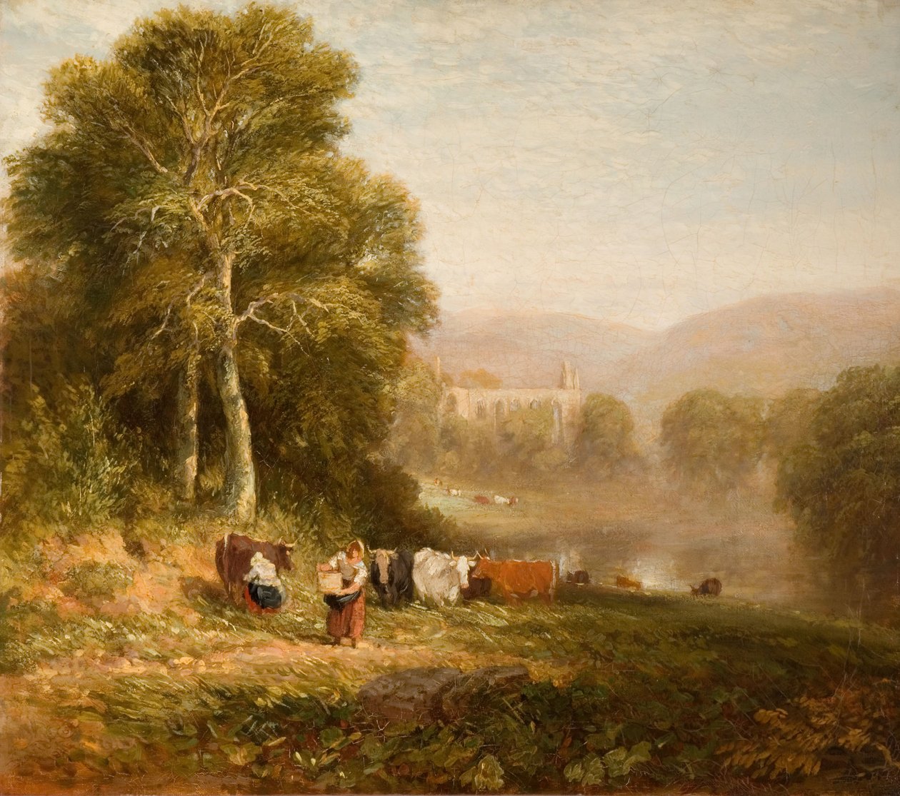 Bolton Abbey, 1844. av David Cox the elder