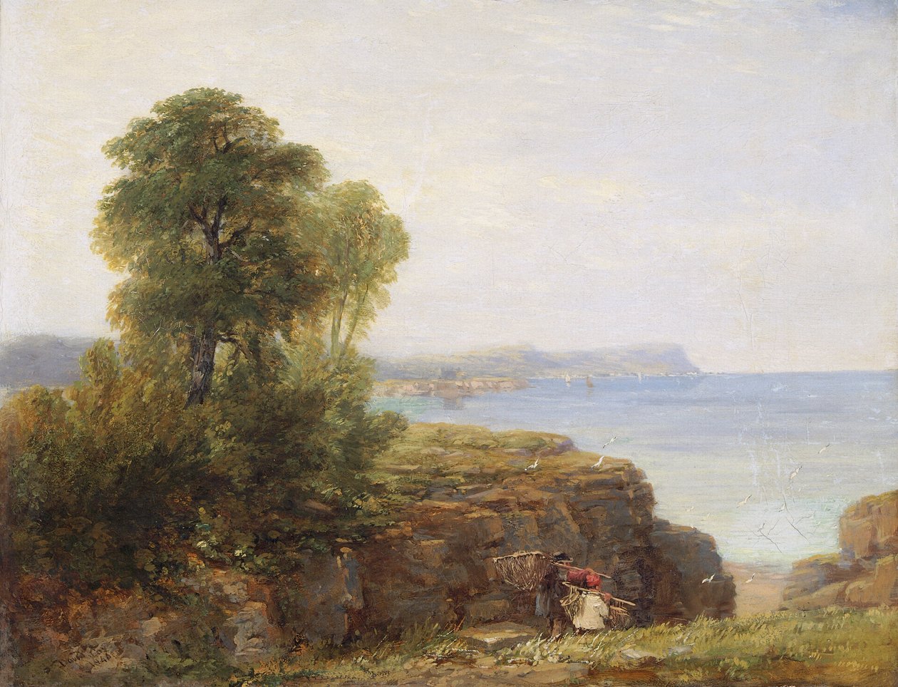 'Cardigan Bay', 1846 av David Cox the elder