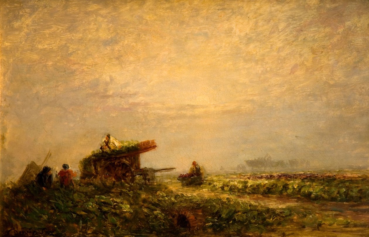 Gartnere, 1849-1851. av David Cox the elder