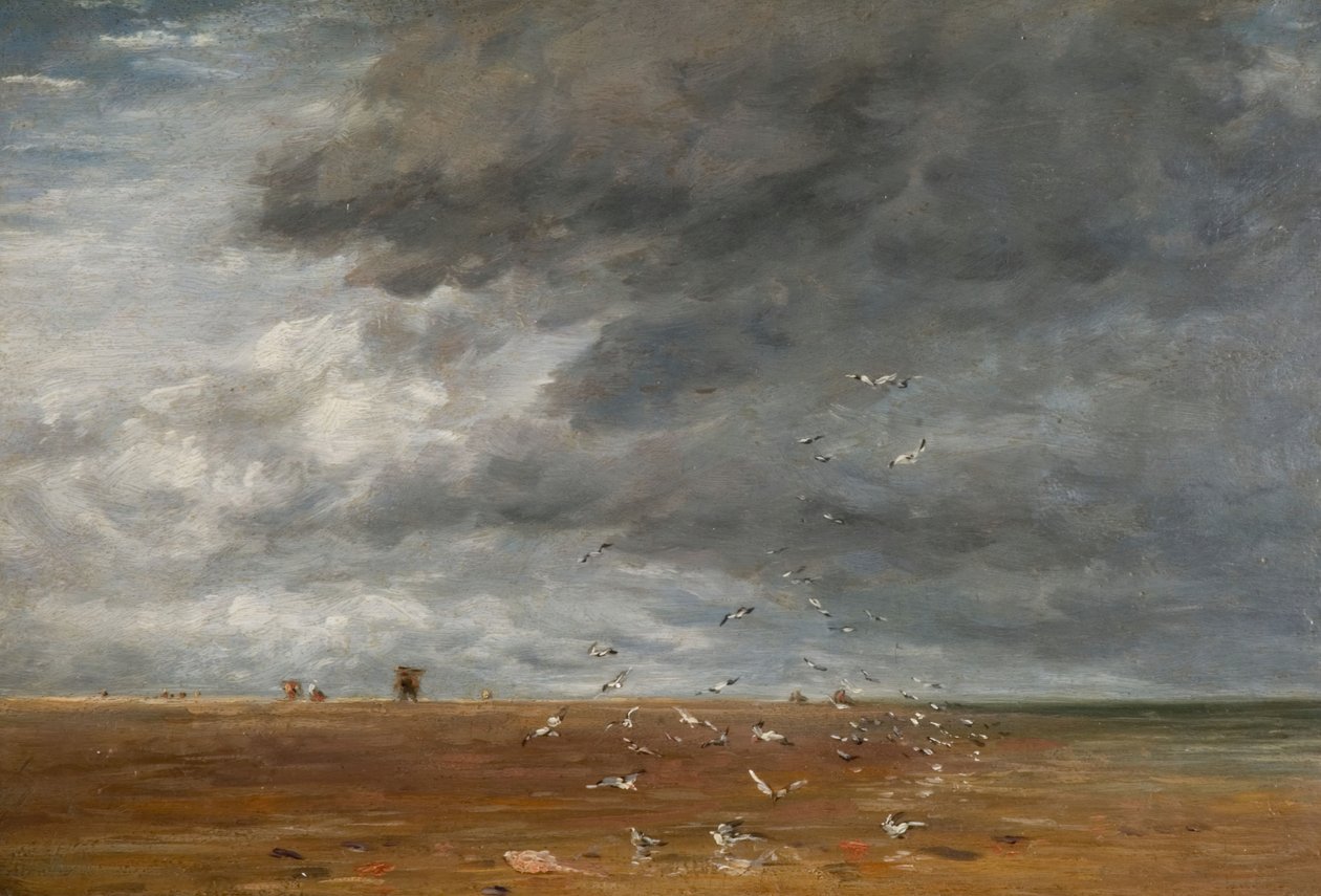 On the Sands, 1851. av David Cox the elder