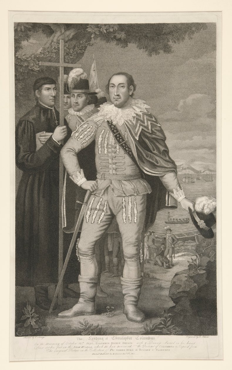 Landingen til Christopher Columbus av David Edwin