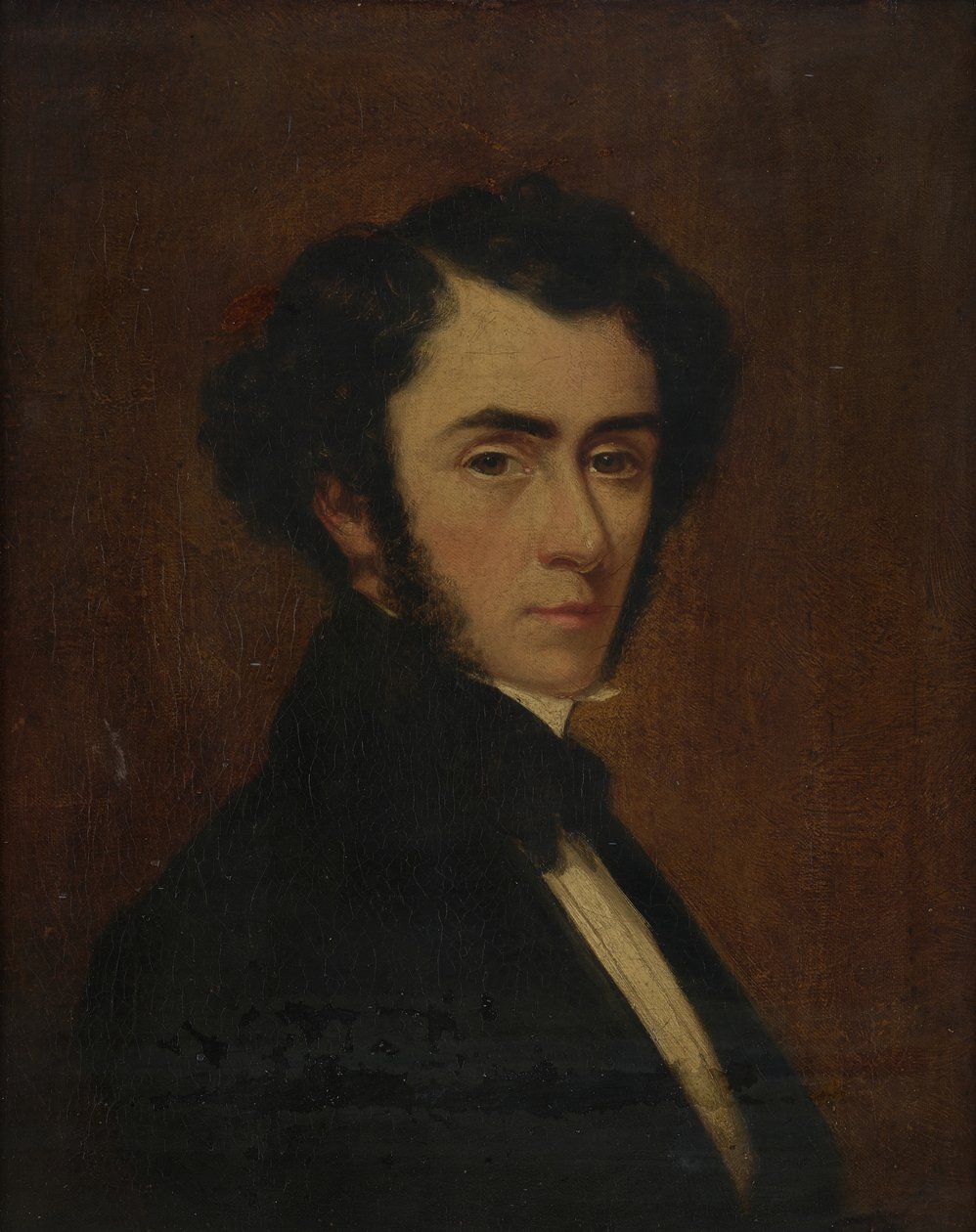 Selvportrett av David Evans