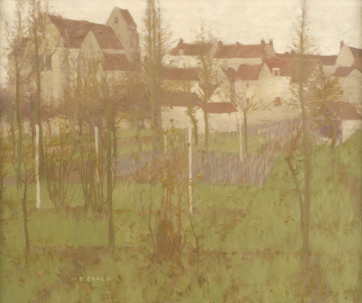 Grez fra elven, ca. 1896 av David Gauld