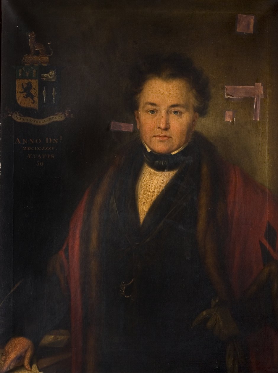 Rådmann Edward Phillips (ca. 1785-1855), 1835 av David Gee