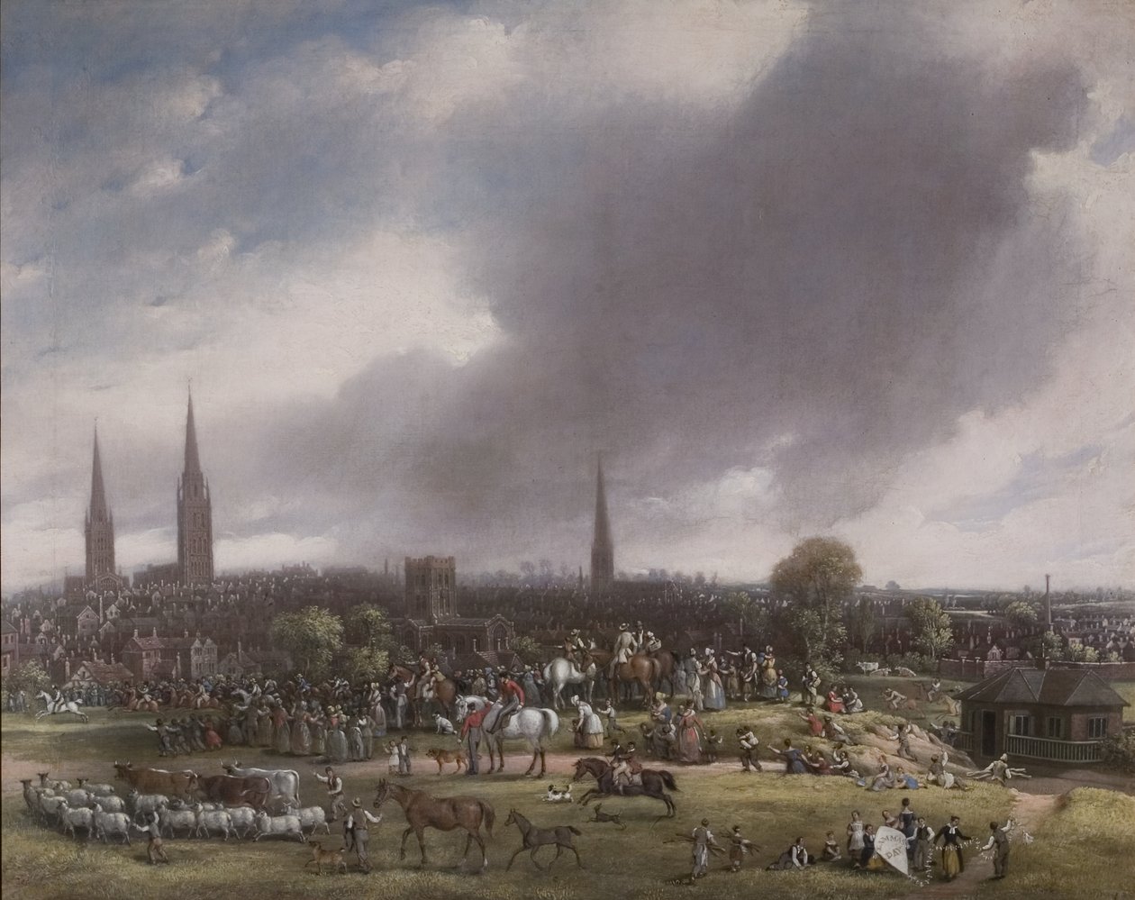 Lammas Day, Coventry, 1849 av David Gee
