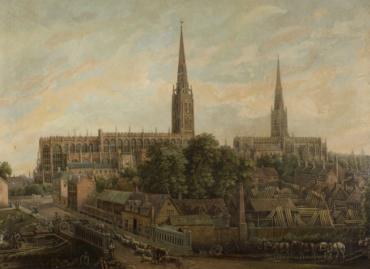 Priory Street, Coventry, 1861 av David Gee