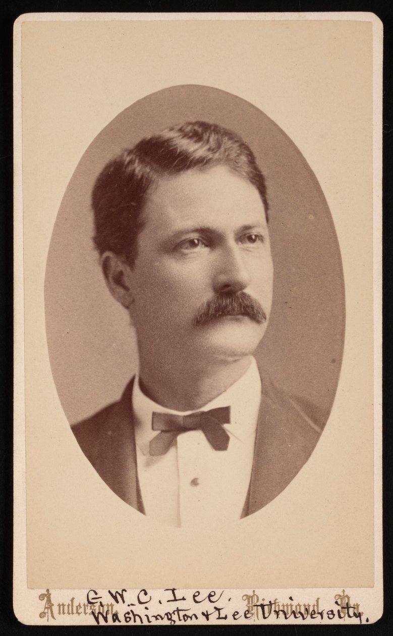 Portrett av George Washington Custis Lee 1832-1913, 1876. av David H. Anderson