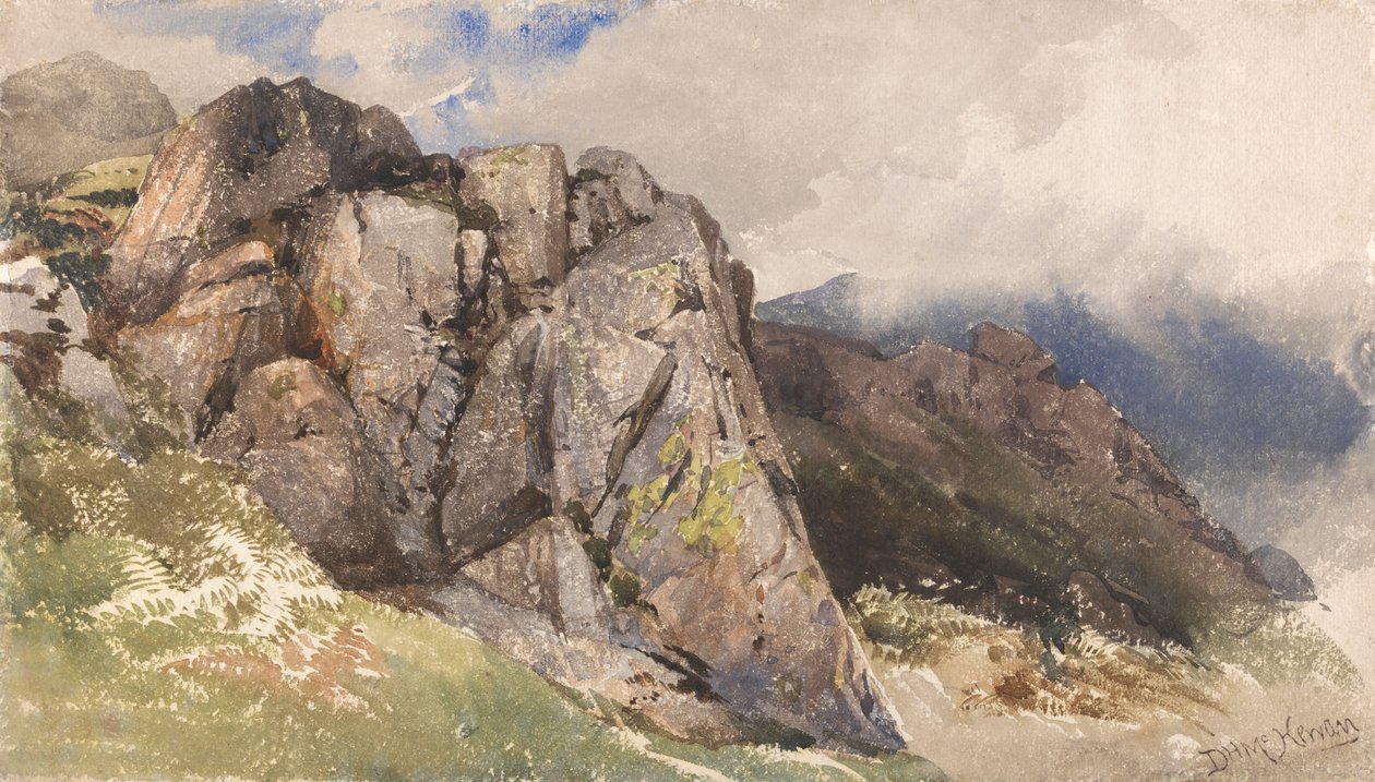 Mountain Rocks av David Hall McKewan