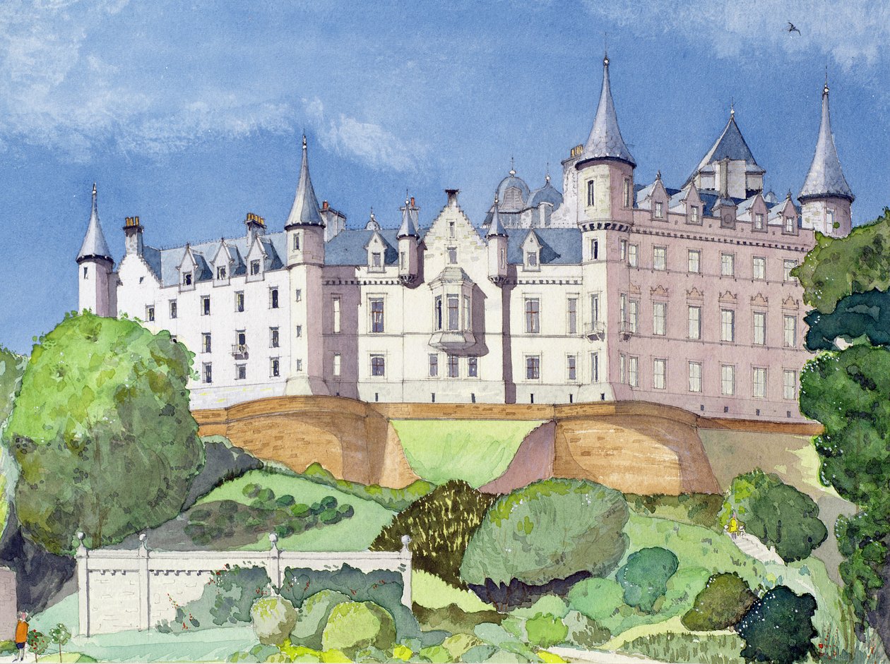 Dunrobin Castle, 1996 (wc) av David Herbert