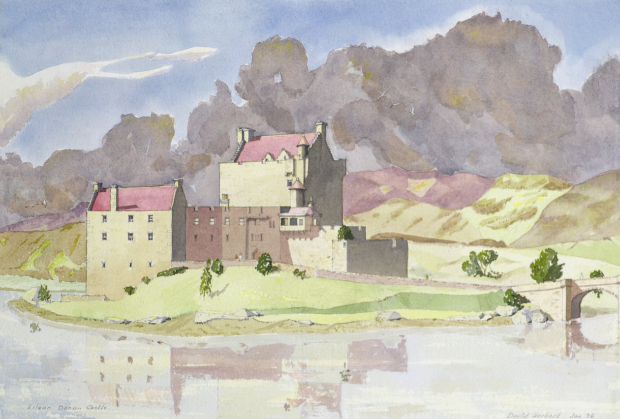 Eilean Donan, 1996 (wc) av David Herbert