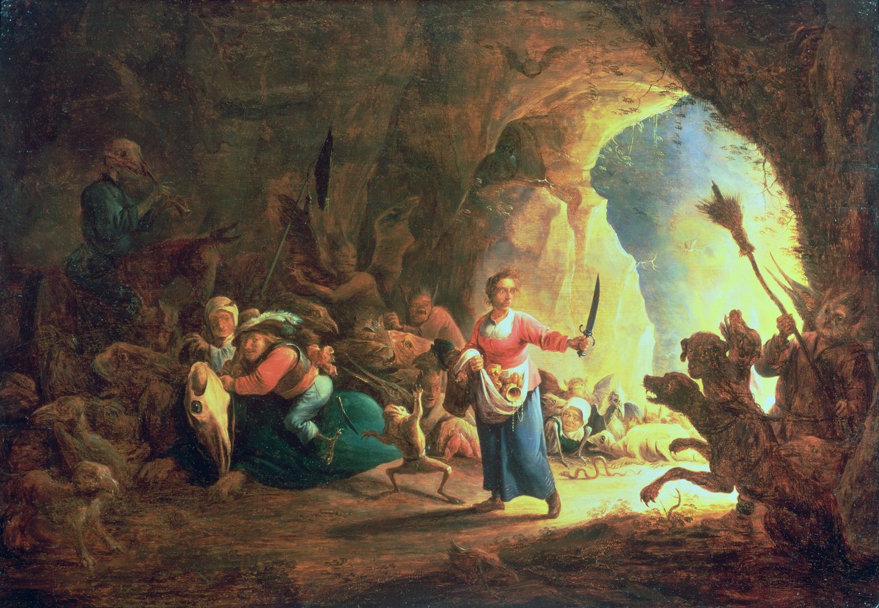 Portene til Hades av David III Ryckaert