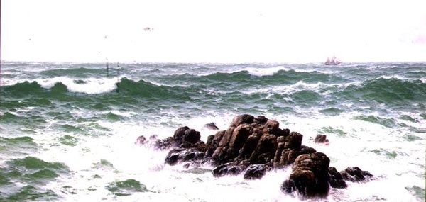 Peel Rock, Lands End, Cornwall av David James