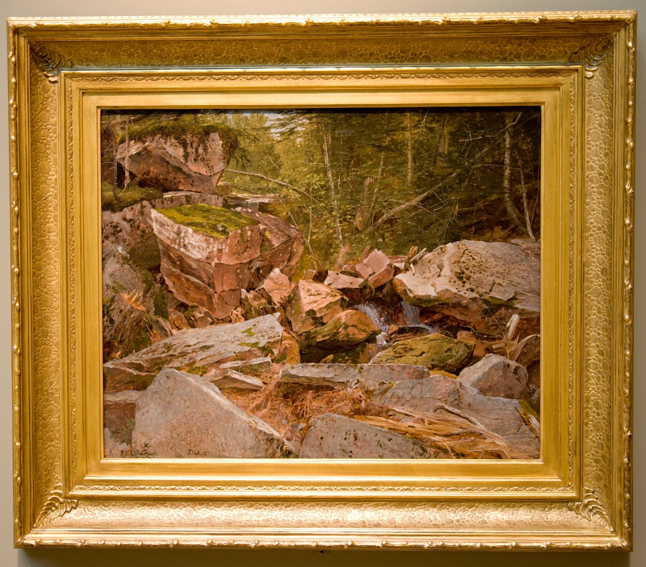 Study, North Conway, New Hampshire, 1851. av David Johnson