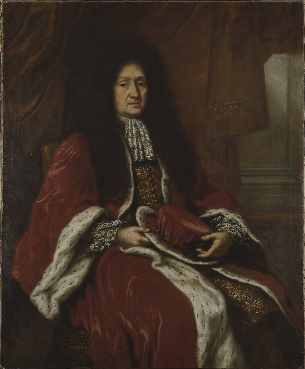 Axel Stålarm, 1630-1702 av David Klöcker Ehrenstrahl