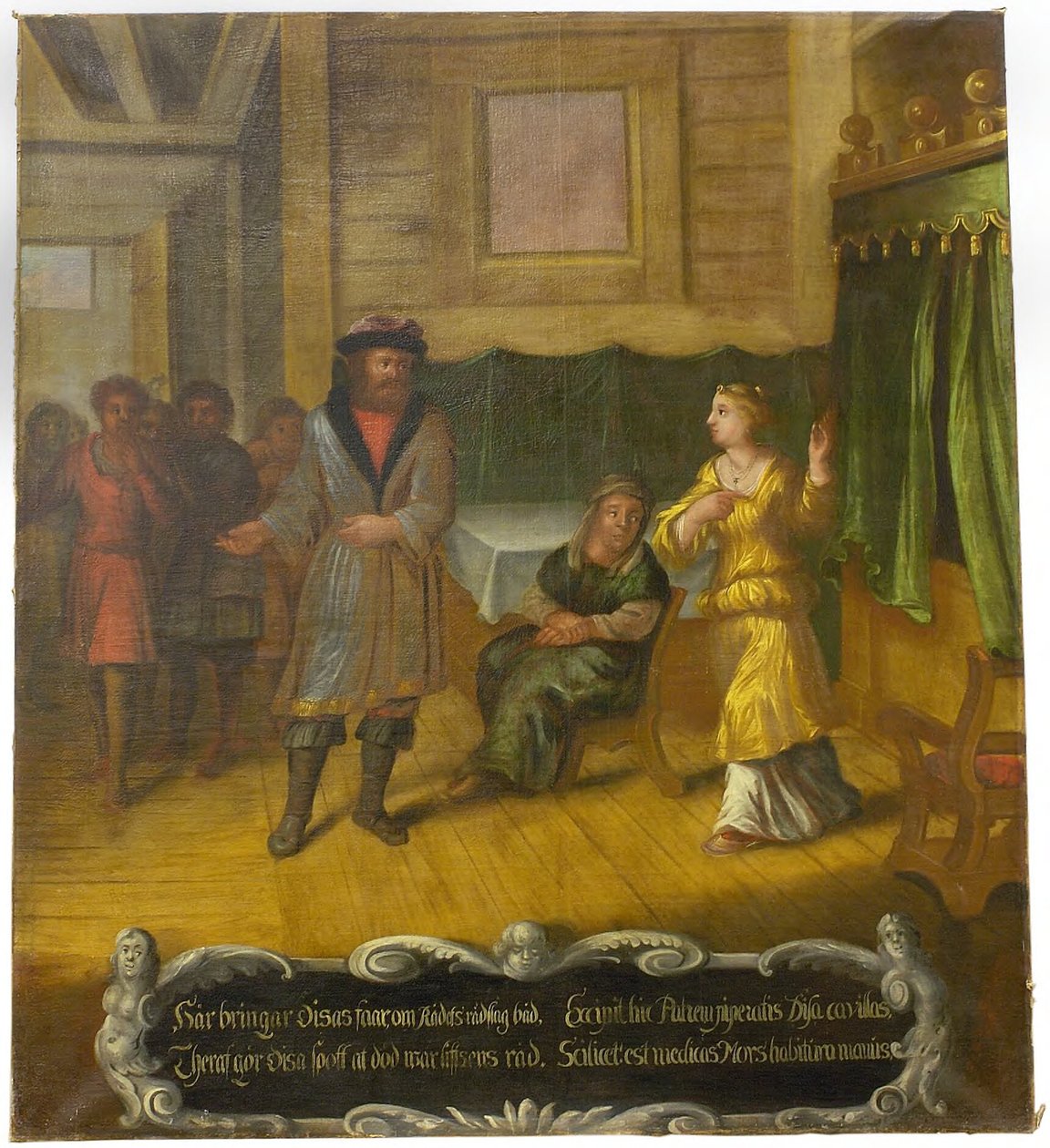 Disasagan "Hier bringt Disas Vater [...]" av David Klöcker Ehrenstrahl
