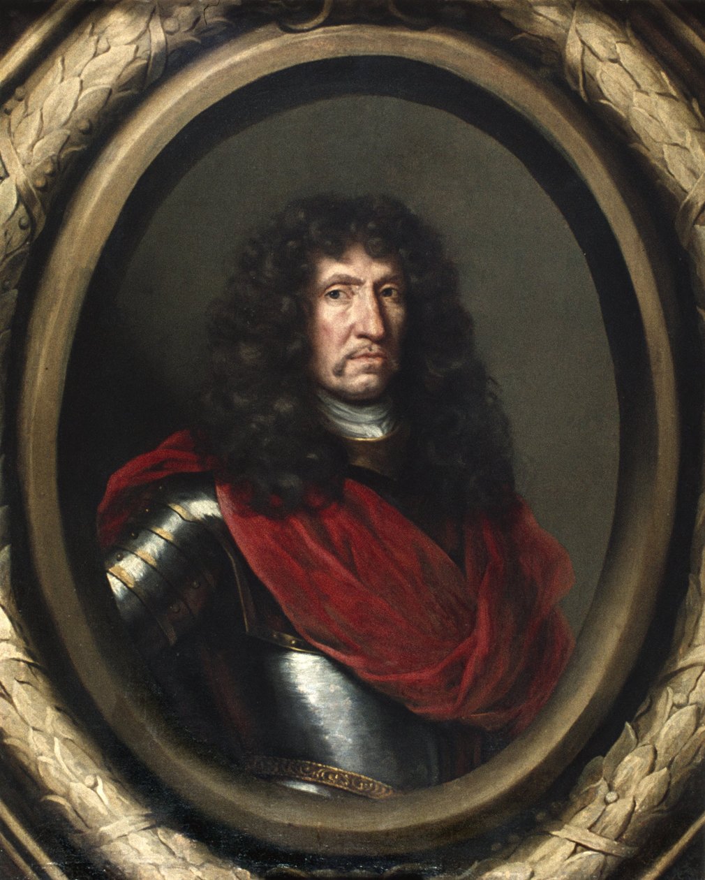 Gustaf Persson Banér (1618-1689), friherre, riksråd, feltmarskalk, generalguvernør, gift 1. med Brita Bielke, 2. med Maria Elisabet Oxenstierna av David Klöcker Ehrenstrahl