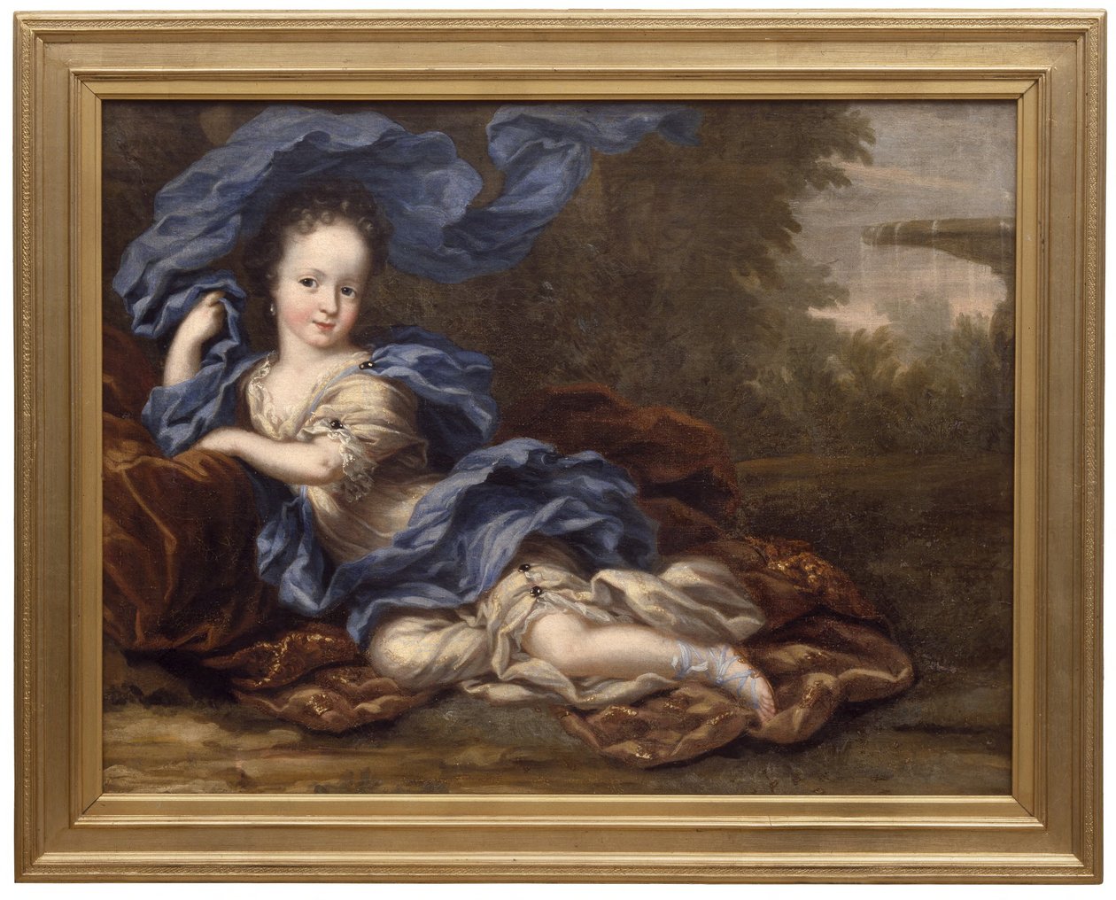 Hedvig Sofia, 1681-1708, prinsesse av Sverige, hertuginne av Holstein-Gottorp av David Klöcker Ehrenstrahl
