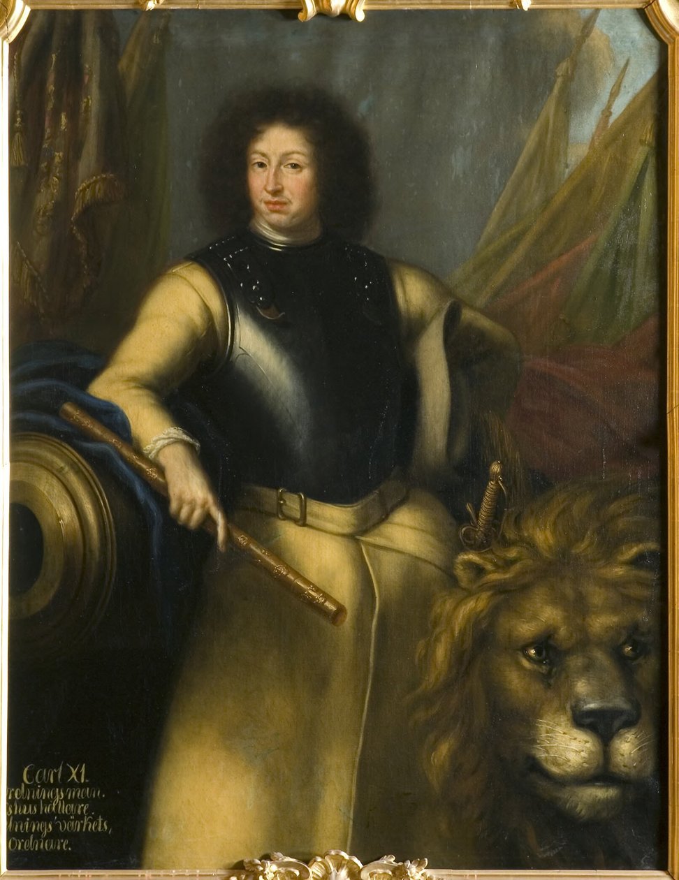 Karl XI, 1655-1697, konge av Sverige, pfalzgreve av Zweibrücken av David Klöcker Ehrenstrahl