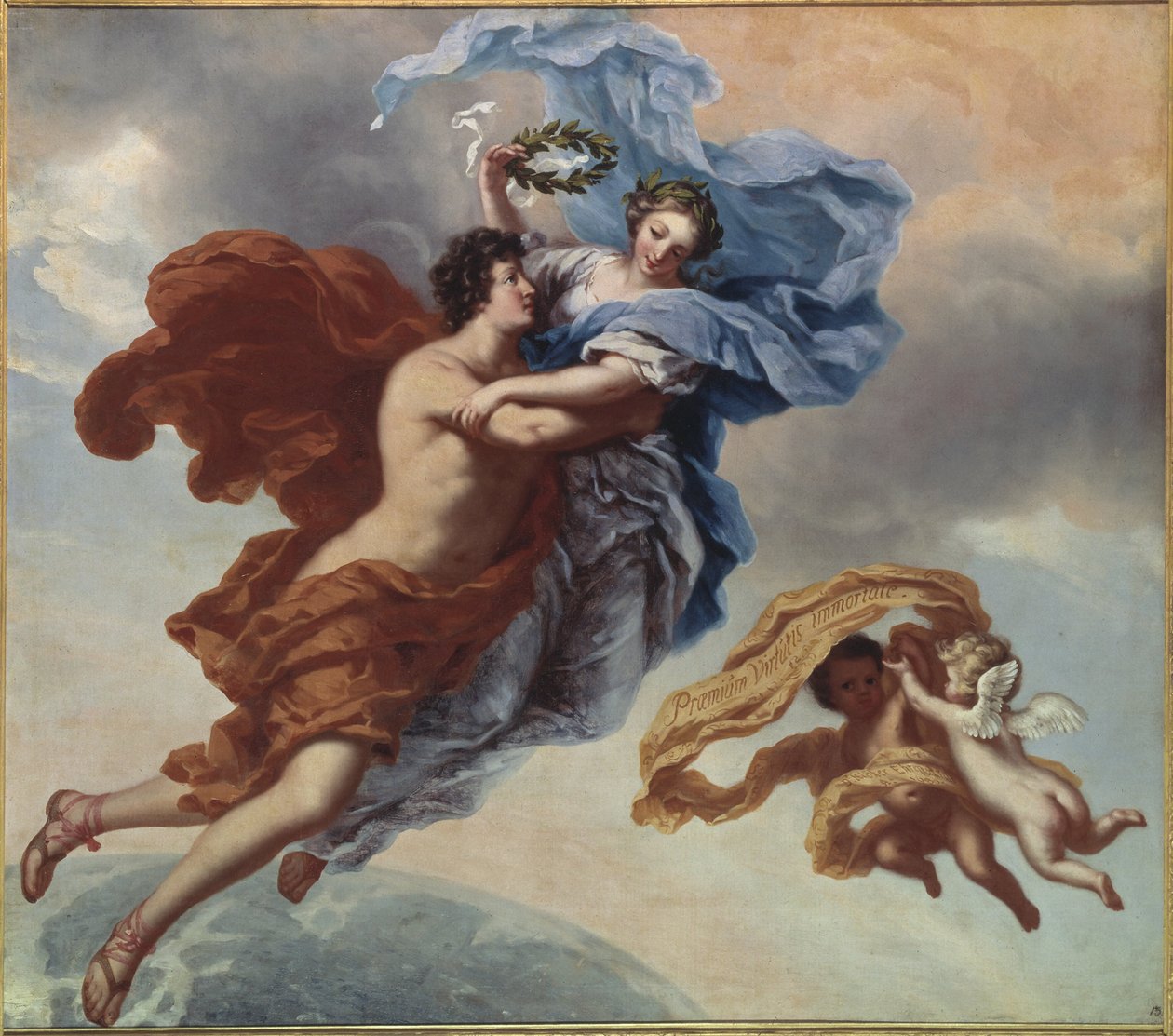 Dydens belønning, 1680 av David Klöcker Ehrenstrahl