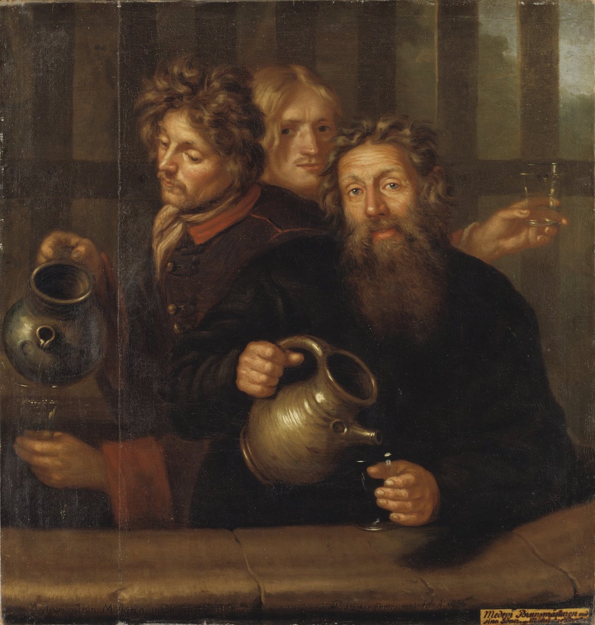 Badmesteren i Medevi og sønnene hans, 1686 av David Klöcker Ehrenstrahl