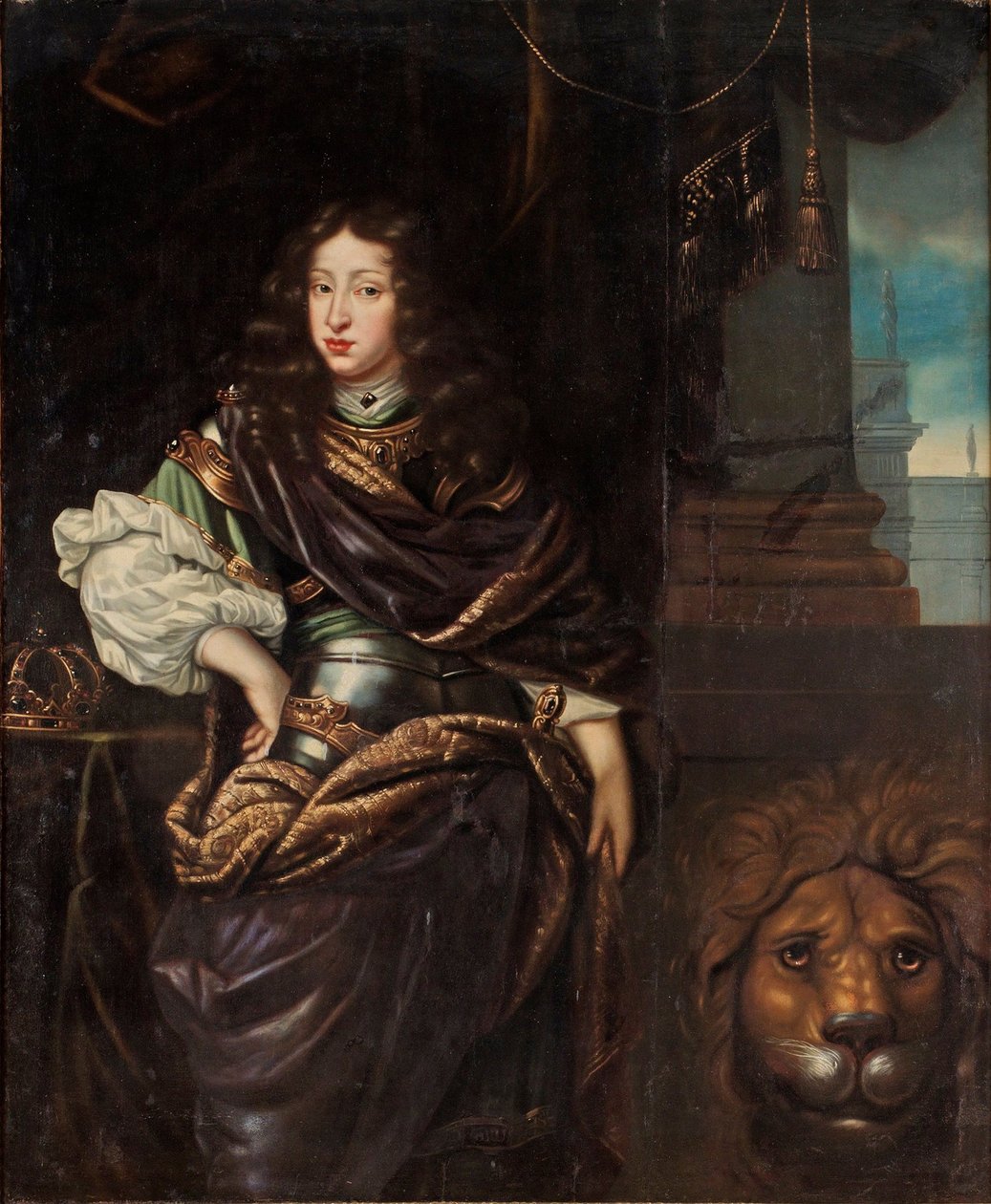 Portrett av Karl XI av Sverige 1655-1697 av David Klöcker Ehrenstrahl