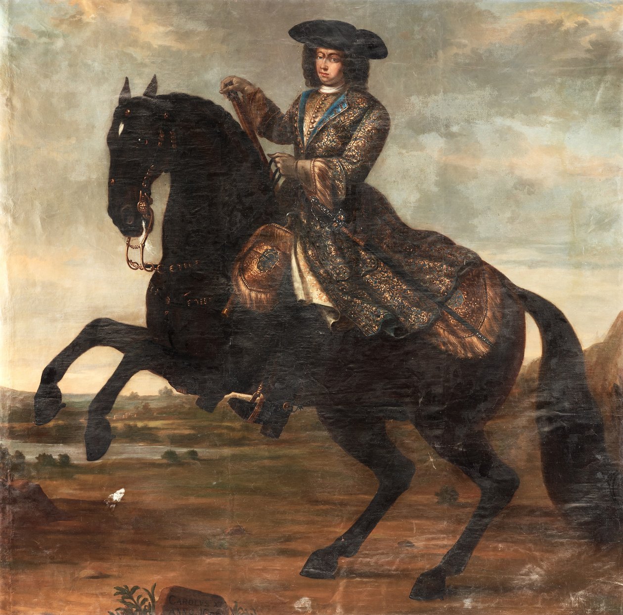 Portrett av Karl XI av Sverige, 1696 av David Krafft von