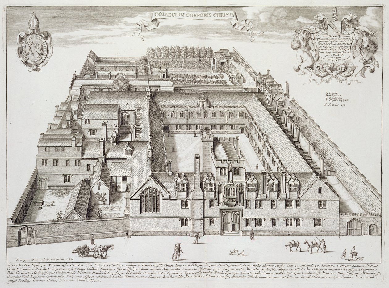 Corpus Christi College, Oxford, fra 