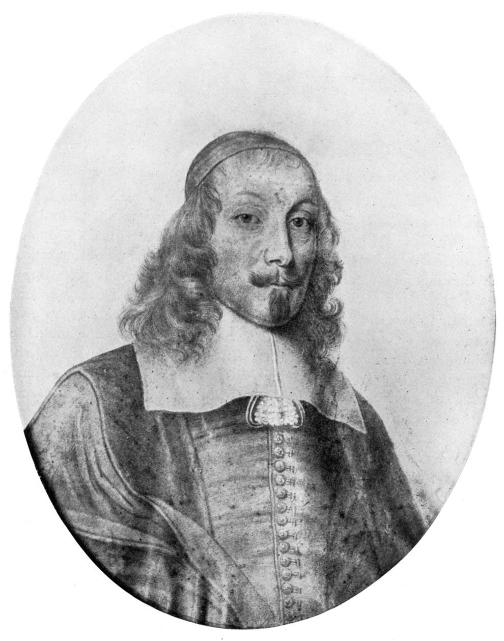 Jules Mazarin , italienskfødt fransk politiker, 1600-tallet 1912. av David Loggan