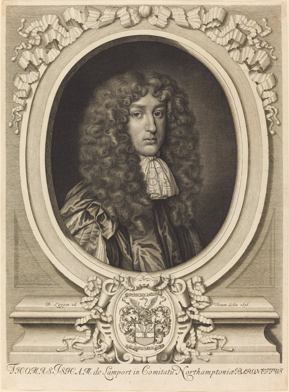 Sir Thomas Isham av David Loggan