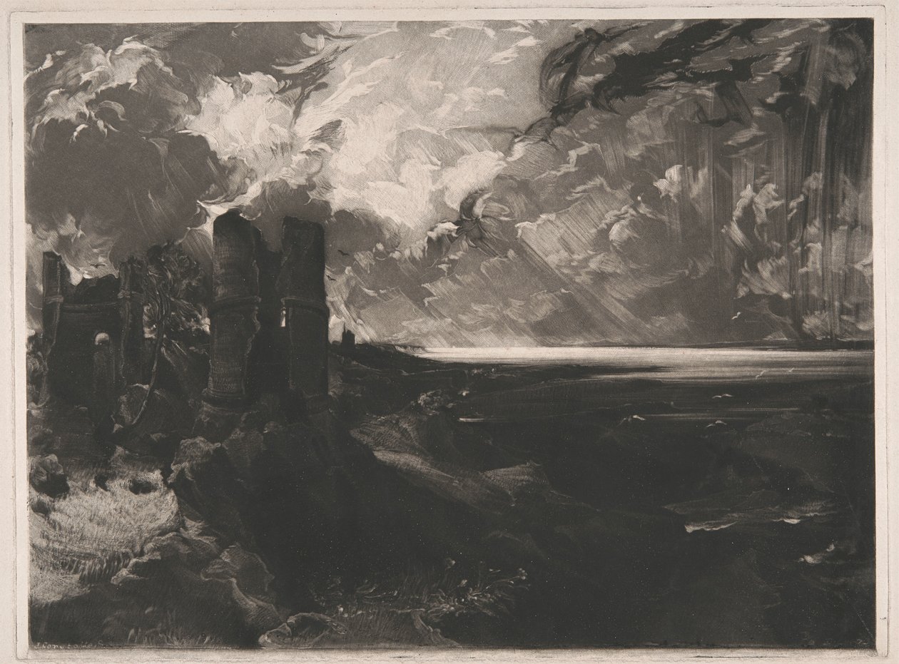 Hadleigh Castle av David Lucas
