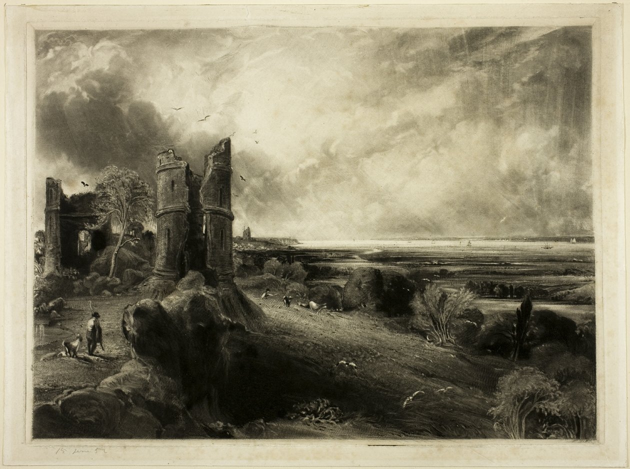 Hadleigh Castle nær Nore av David Lucas