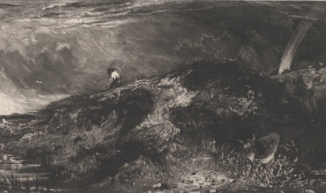 Hampstead Heath, 1829. av David Lucas
