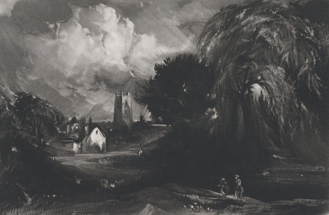 Stoke-by-Neyland, 1829. av David Lucas
