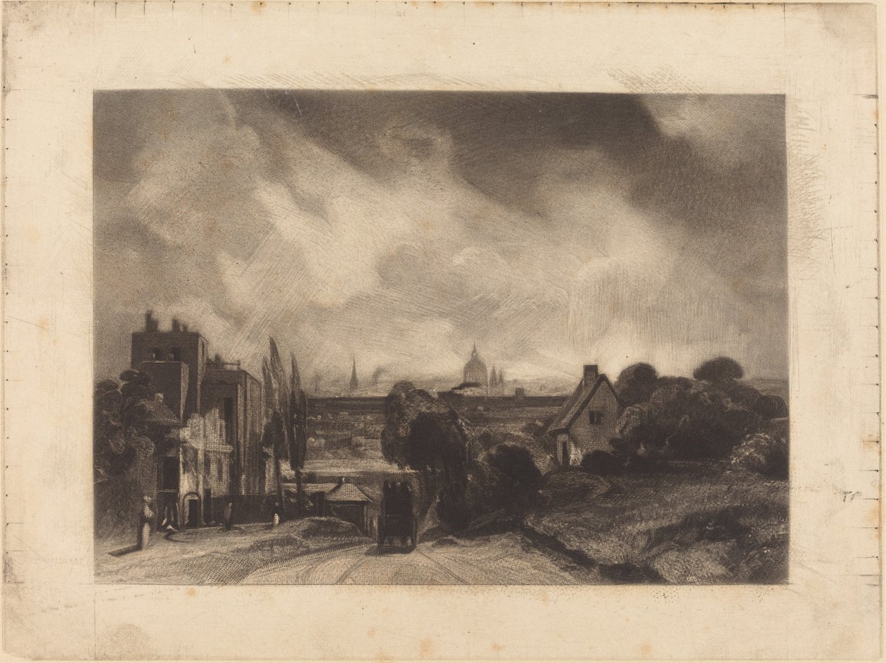 Sir Richard Steeles hytter av David Lucas after John Constable