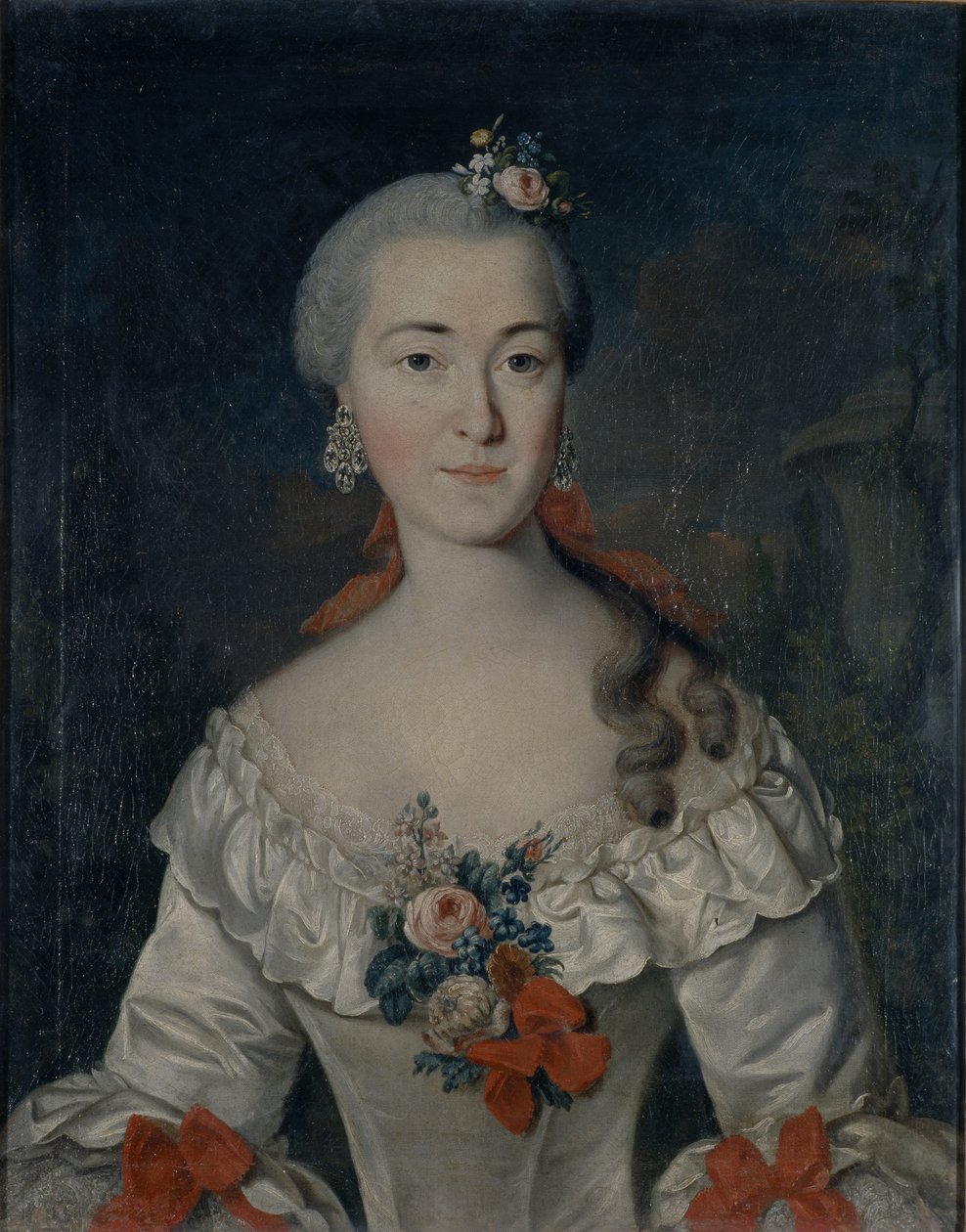 Portrett av Maria Ivanovna Tatishcheva, 1759 av David Lueders